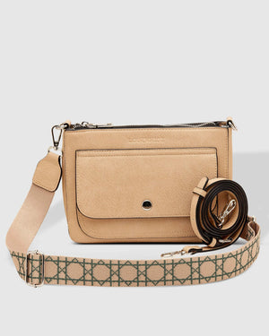 LOUENHIDE Lizzie Crossbody Bag - Biscuit HANDBAG - Zabecca Living