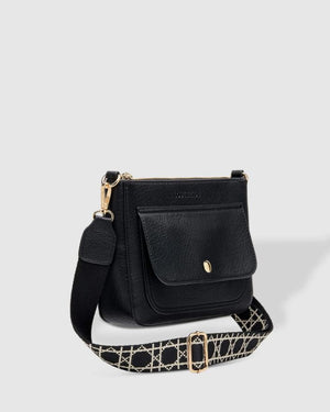 LOUENHIDE Lizzie Crossbody Bag - Black HANDBAG - Zabecca Living