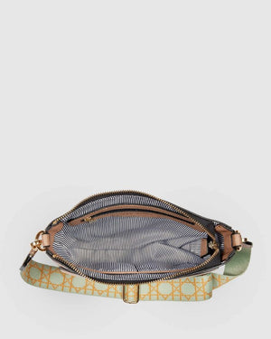 LOUENHIDE Lizzie Crossbody Bag - Mocha HANDBAG - Zabecca Living