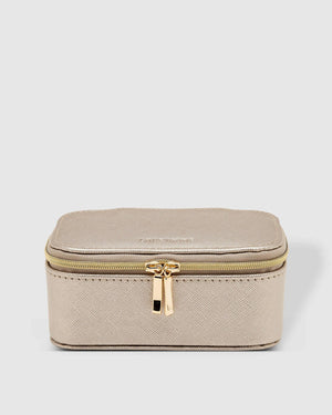 LOUENHIDE Lola Jewellery Box - Silver Jewellery Box - Zabecca Living