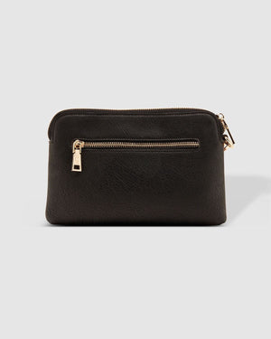 LOUENHIDE Mandy Clutch - Black HANDBAG - Zabecca Living