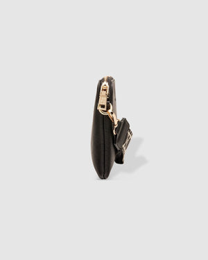 LOUENHIDE Mandy Clutch - Black HANDBAG - Zabecca Living