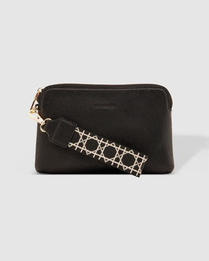 LOUENHIDE Mandy Clutch - Black HANDBAG - Zabecca Living