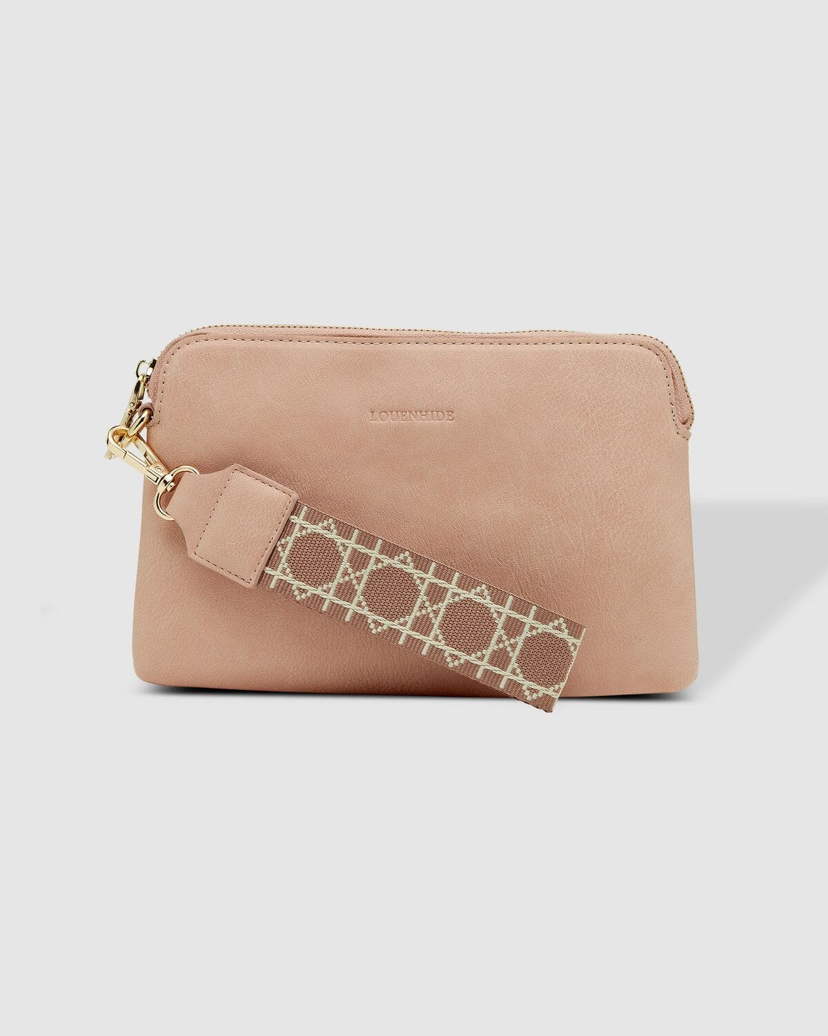 LOUENHIDE Mandy Clutch - Blush HANDBAG - Zabecca Living