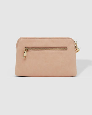 LOUENHIDE Mandy Clutch - Blush HANDBAG - Zabecca Living