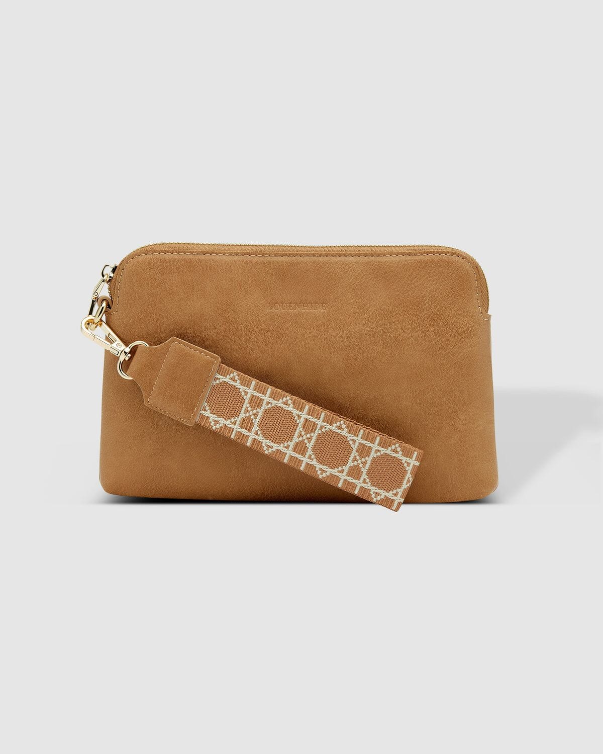 LOUENHIDE Mandy Clutch - Camel HANDBAG - Zabecca Living
