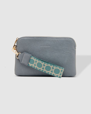 LOUENHIDE Mandy Clutch - Chambray HANDBAG - Zabecca Living