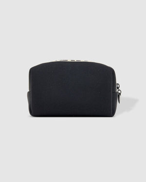 LOUENHIDE Mombasa Cosmetic Case - Neoprene Black COSMETIC BAG - Zabecca Living