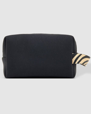 LOUENHIDE Nairobi Cosmetic Case - Neoprene Black COSMETIC BAG - Zabecca Living