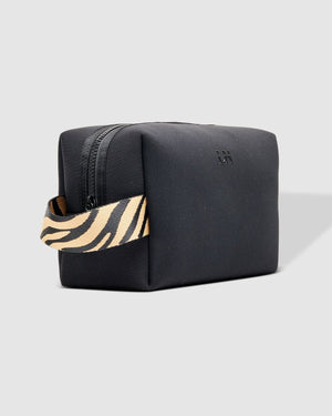 LOUENHIDE Nairobi Cosmetic Case - Neoprene Black COSMETIC BAG - Zabecca Living