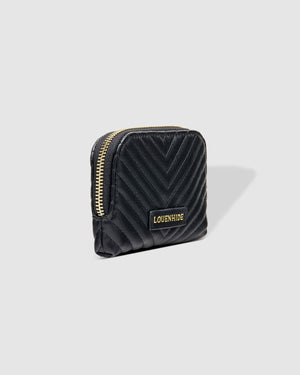 LOUENHIDE Nina Quilted Purse - Black Purse - Zabecca Living