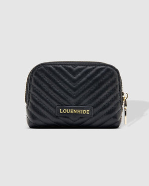 LOUENHIDE Nina Quilted Purse - Black Purse - Zabecca Living