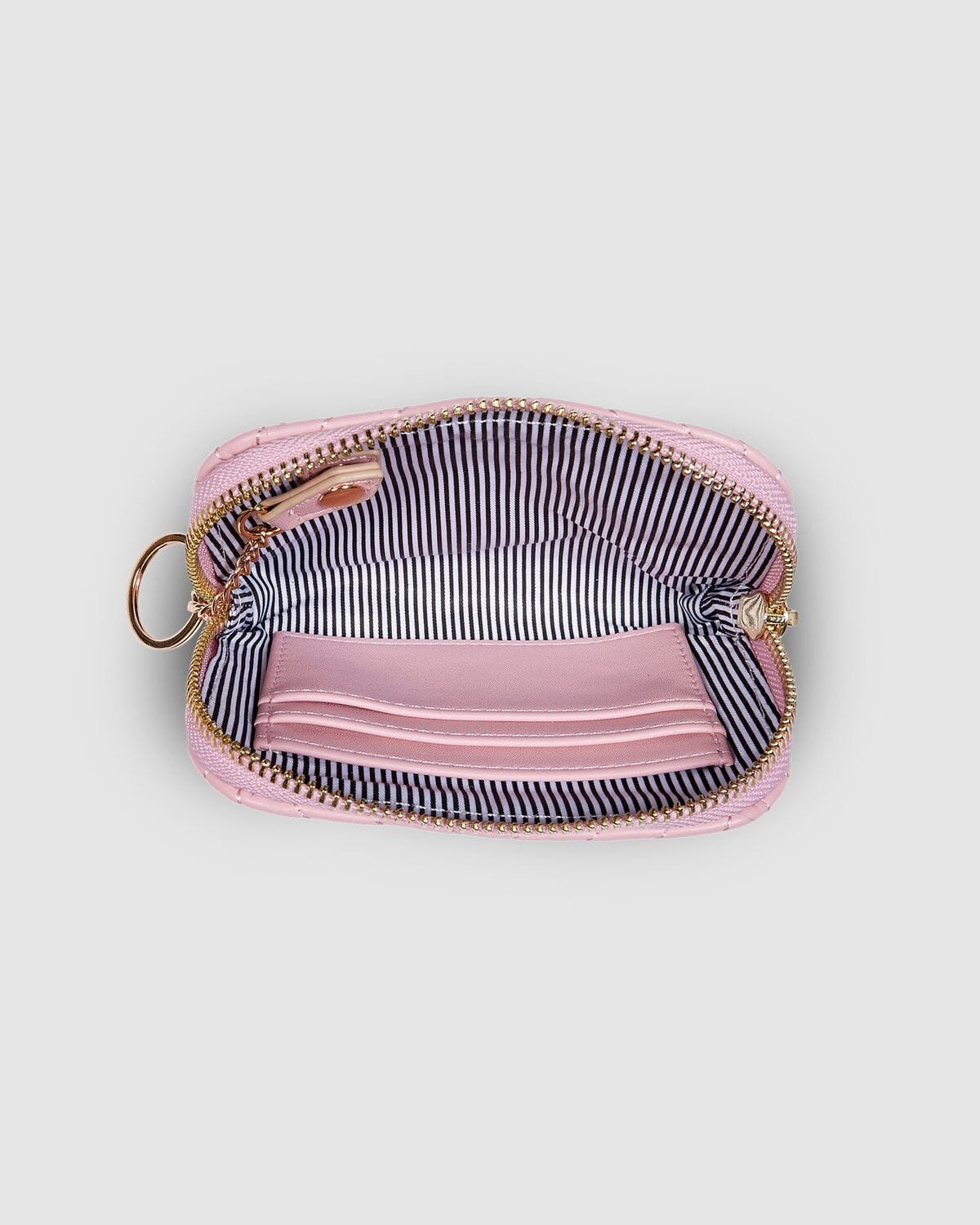 LOUENHIDE Nina Quilted Purse - Pale Pink Purse - Zabecca Living