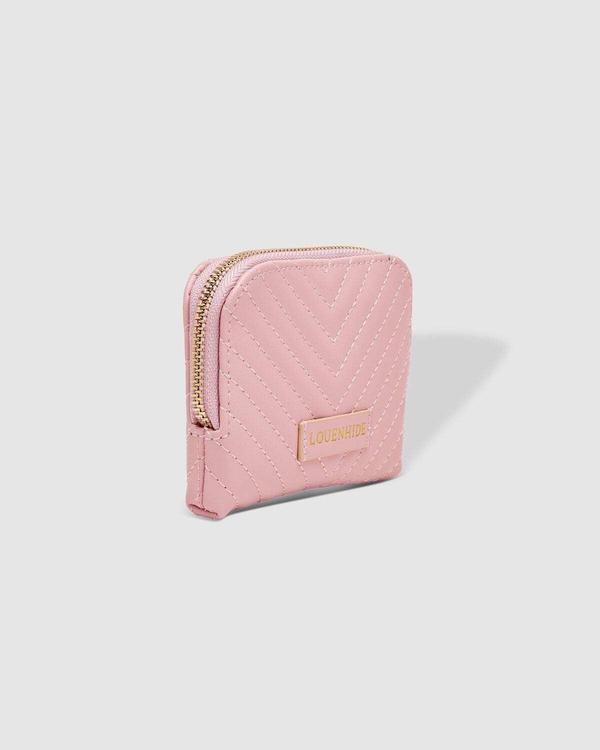LOUENHIDE Nina Quilted Purse - Pale Pink Purse - Zabecca Living