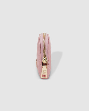 LOUENHIDE Nina Quilted Purse - Pale Pink Purse - Zabecca Living
