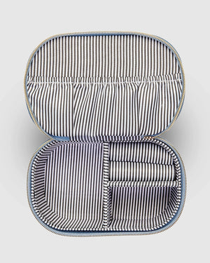 LOUENHIDE Olive Jewellery Box - Wedgewood Blue Jewellery Box - Zabecca Living