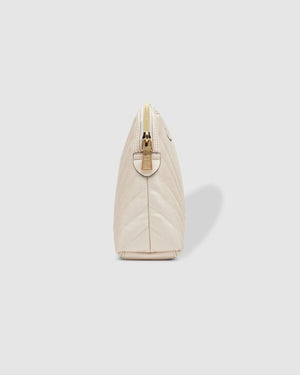 LOUENHIDE Positano Cosmetic Case - Pearl White COSMETIC BAG - Zabecca Living