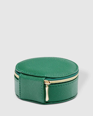 LOUENHIDE Sisco Jewellery Box - Forest Green Jewellery Box - Zabecca Living