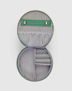 LOUENHIDE Sisco Jewellery Box - Forest Green Jewellery Box - Zabecca Living