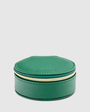 LOUENHIDE Sisco Jewellery Box - Forest Green Jewellery Box - Zabecca Living