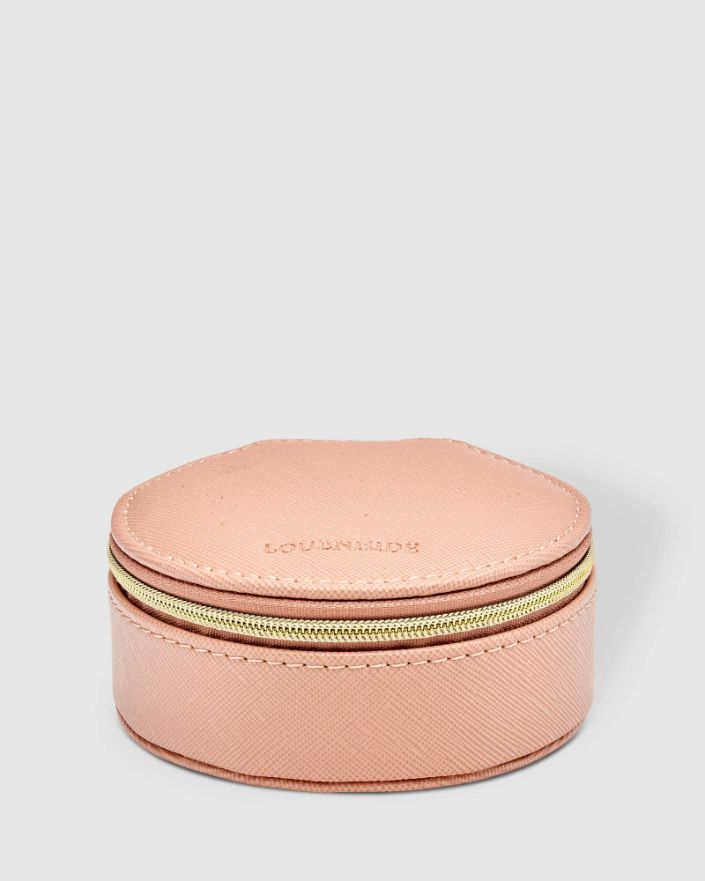 LOUENHIDE Sisco Jewellery Box - Nude Jewellery Box - Zabecca Living