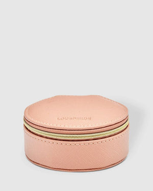 LOUENHIDE Sisco Jewellery Box - Nude Jewellery Box - Zabecca Living