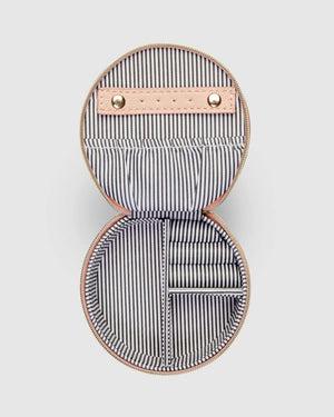 LOUENHIDE Sisco Jewellery Box - Nude Jewellery Box - Zabecca Living
