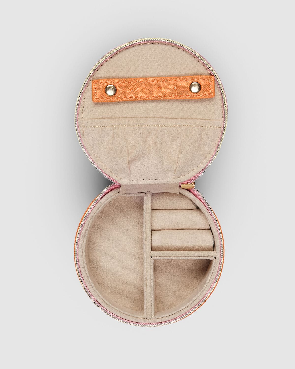 LOUENHIDE Sisco Jewellery Box - Orange Pink Jewellery Box - Zabecca Living