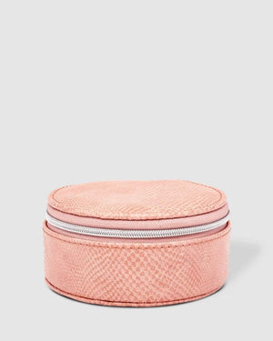 LOUENHIDE Sisco Lizard Jewellery Box - Blush Jewellery Box - Zabecca Living