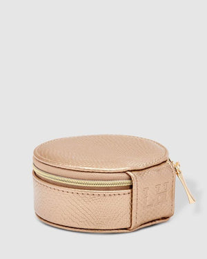 LOUENHIDE Sisco Lizard Jewellery Box - Champagne Jewellery Box - Zabecca Living