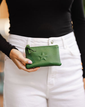 LOUENHIDE Star Purse - Green WALLET - Zabecca Living