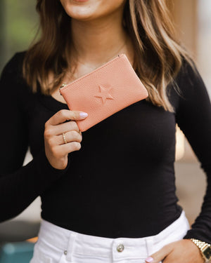 LOUENHIDE Star Purse - Peach WALLET - Zabecca Living