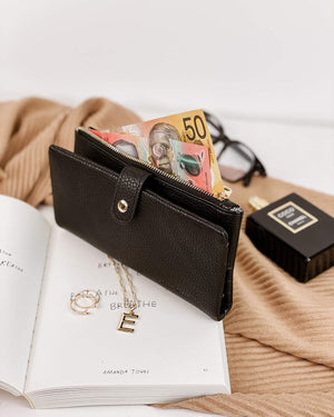 LOUENHIDE Stella Wallet - Black WALLET - Zabecca Living