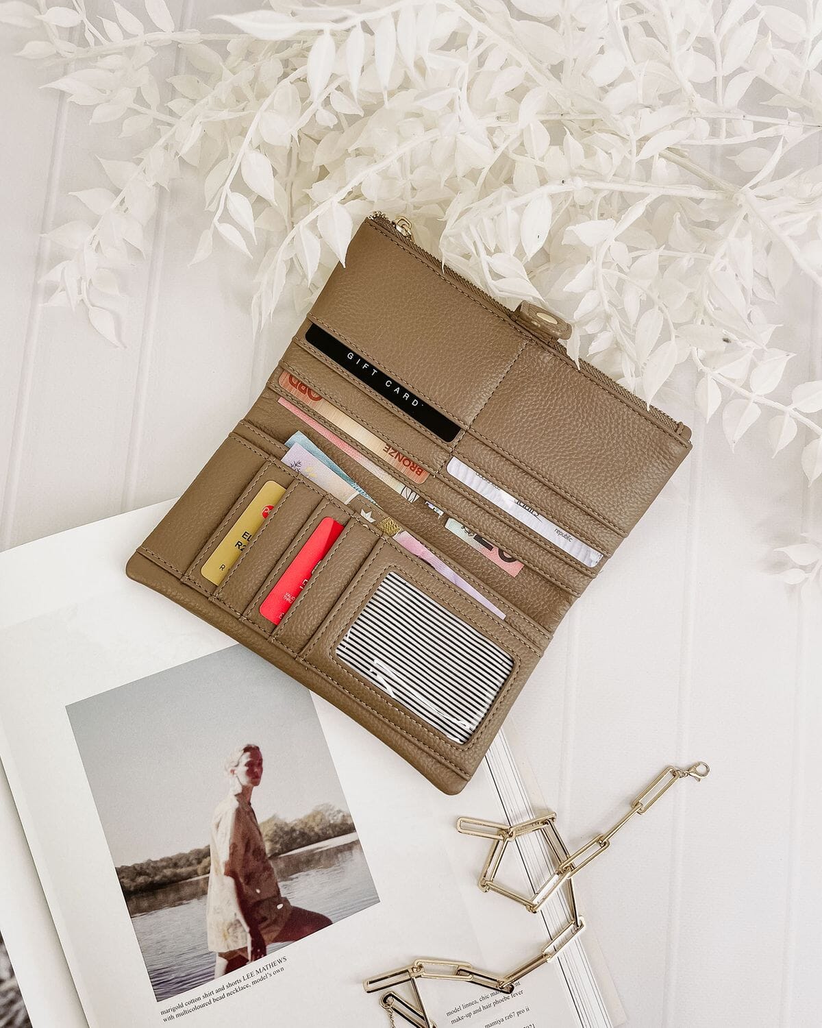 LOUENHIDE Stella Wallet - Coffee WALLET - Zabecca Living