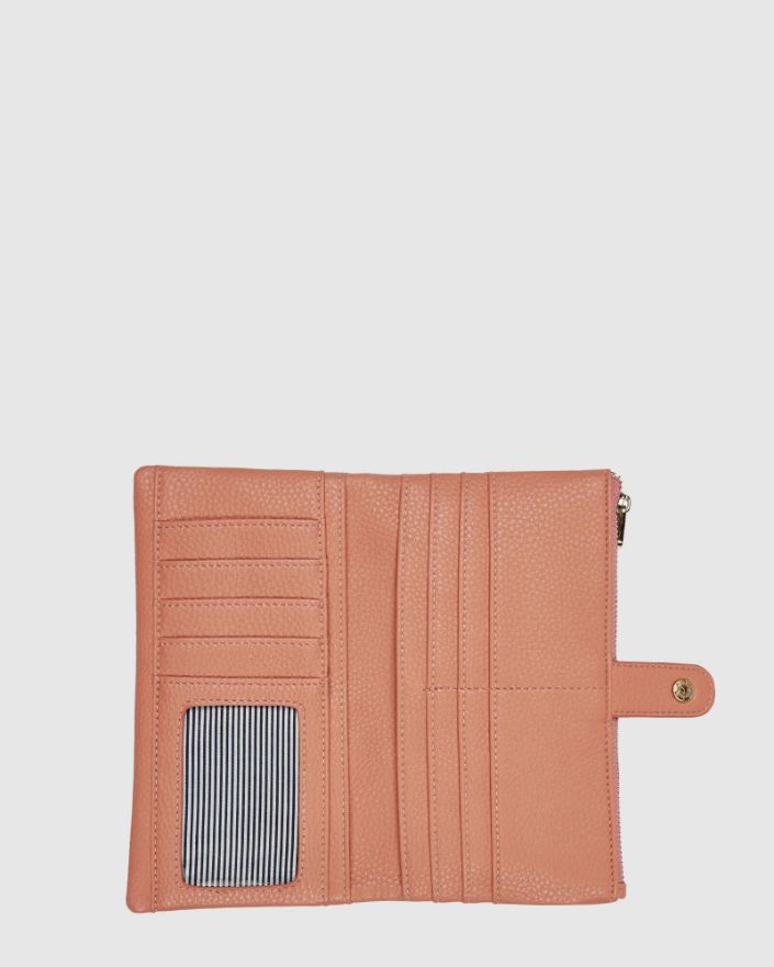 LOUENHIDE Stella Wallet - Peach WALLET - Zabecca Living