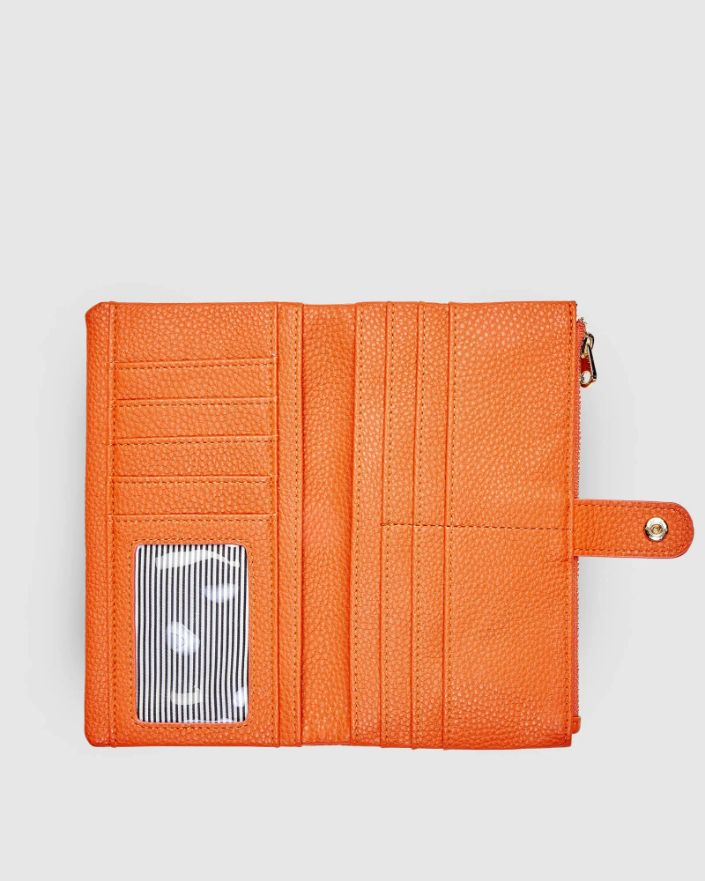 LOUENHIDE Stella Wallet - Tangerine WALLET - Zabecca Living