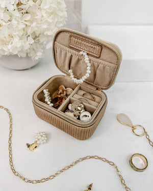 LOUENHIDE Suzie Jewellery Box - Almond Jewellery Box - Zabecca Living
