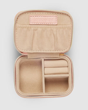 LOUENHIDE Suzie Jewellery Box - Dusty Pink Jewellery Box - Zabecca Living