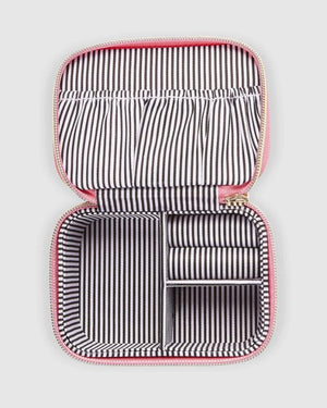 LOUENHIDE Suzie Lizard Jewellery Box - Dark Blush Jewellery Box - Zabecca Living