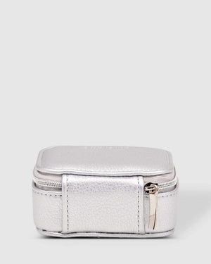 LOUENHIDE Suzie Lizard Jewellery Box - Silver Jewellery Box - Zabecca Living