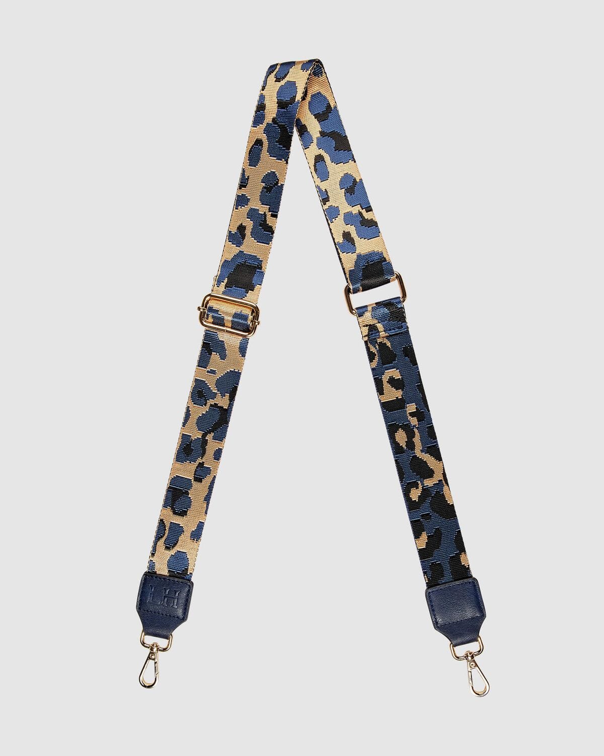 LOUENHIDE Tyler Camo Guitar Strap - Navy HANDBAG - Zabecca Living