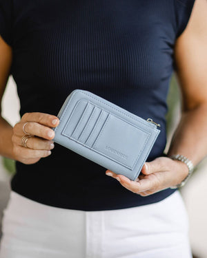 LOUENHIDE Tyra Cardholder - Chambray WALLET - Zabecca Living