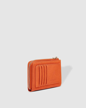 LOUENHIDE Tyra Cardholder - Tangerine WALLET - Zabecca Living