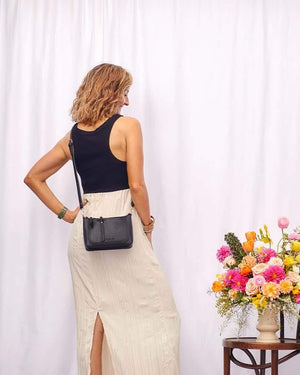 LOUENHIDE Venice Crossbody bag - Black HANDBAG - Zabecca Living