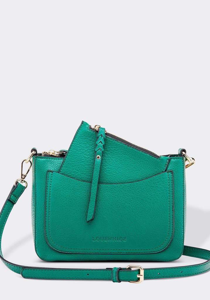 LOUENHIDE Venice Crossbody bag - Green HANDBAG - Zabecca Living