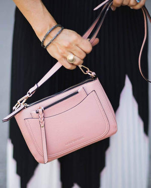 LOUENHIDE Venice Crossbody bag - Pink HANDBAG - Zabecca Living