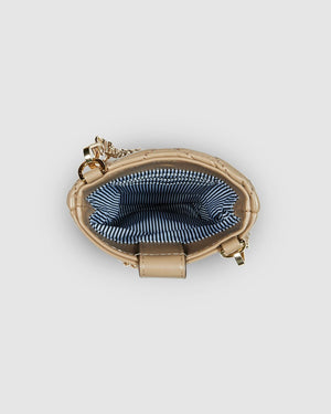 LOUENHIDE Vera Quilted Phone Crossbody Bag - Coffee HANDBAG - Zabecca Living