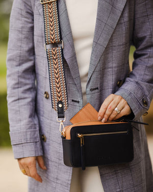 LOUENHIDE Xanthe Crossbody Bag - Navy HANDBAG - Zabecca Living