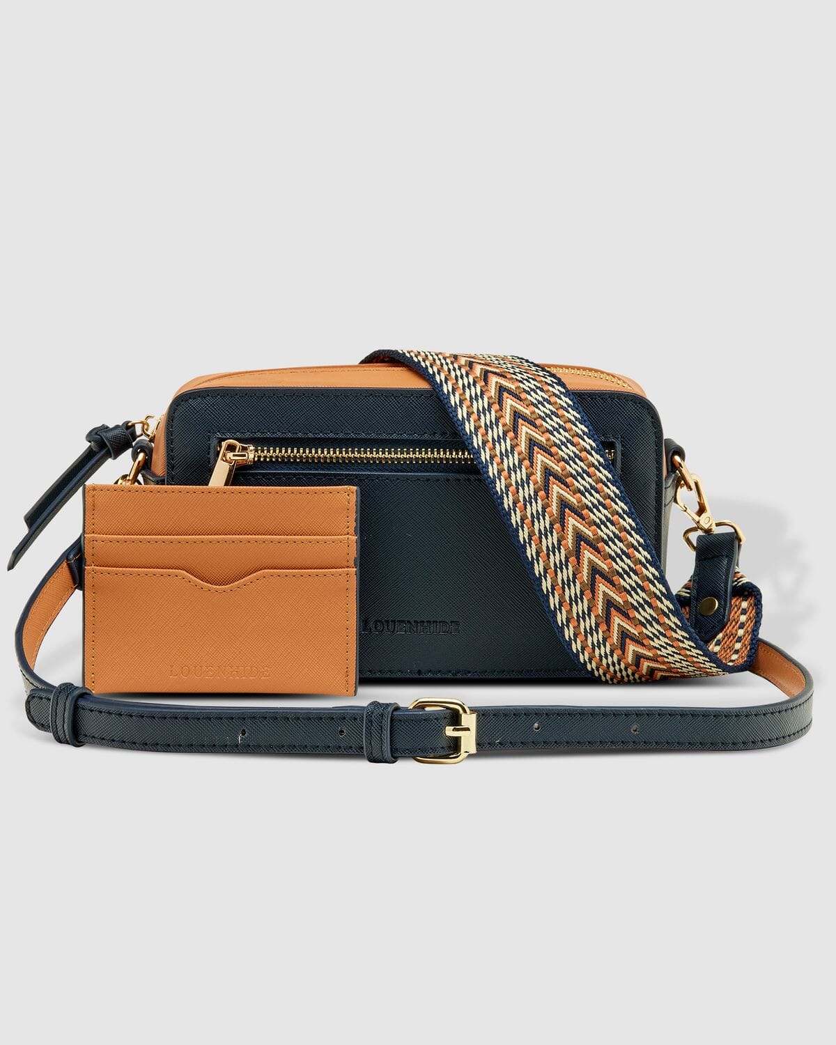 LOUENHIDE Xanthe Crossbody Bag - Navy HANDBAG - Zabecca Living