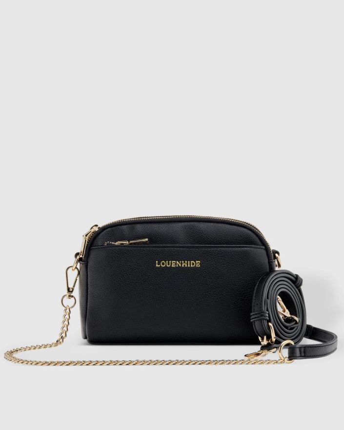 LOUENHIDE Zara Crossbody Bag - Black HANDBAG - Zabecca Living